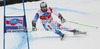 Silvan Zurbriggen of Switzerland skiing in men super-g race of Audi FIS Alpine skiing World cup 2012-2013 in Val Gardena, Italy. Man super-g race of Audi FIS Alpine skiing World cup was held on Saslong course in Val Gardena, Italy, on Friday, 14th of December 2012.
