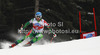 Andreas Romar of Finland skiing in men super-g race of Audi FIS Alpine skiing World cup 2012-2013 in Val Gardena, Italy. Man super-g race of Audi FIS Alpine skiing World cup was held on Saslong course in Val Gardena, Italy, on Friday, 14th of December 2012.

