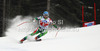 Andreas Romar of Finland skiing in men super-g race of Audi FIS Alpine skiing World cup 2012-2013 in Val Gardena, Italy. Man super-g race of Audi FIS Alpine skiing World cup was held on Saslong course in Val Gardena, Italy, on Friday, 14th of December 2012.

