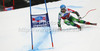Andreas Romar of Finland skiing in men super-g race of Audi FIS Alpine skiing World cup 2012-2013 in Val Gardena, Italy. Man super-g race of Audi FIS Alpine skiing World cup was held on Saslong course in Val Gardena, Italy, on Friday, 14th of December 2012.
