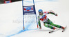 Andreas Romar of Finland skiing in men super-g race of Audi FIS Alpine skiing World cup 2012-2013 in Val Gardena, Italy. Man super-g race of Audi FIS Alpine skiing World cup was held on Saslong course in Val Gardena, Italy, on Friday, 14th of December 2012.
