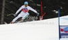 Tenth placed Christof Innerhofer of Italy skiing in men super-g race of Audi FIS Alpine skiing World cup 2012-2013 in Val Gardena, Italy. Man super-g race of Audi FIS Alpine skiing World cup was held on Saslong course in Val Gardena, Italy, on Friday, 14th of December 2012.
