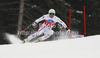 Sixth placed Matthias Mayer of Austria skiing in men super-g race of Audi FIS Alpine skiing World cup 2012-2013 in Val Gardena, Italy. Man super-g race of Audi FIS Alpine skiing World cup was held on Saslong course in Val Gardena, Italy, on Friday, 14th of December 2012.
