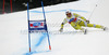 Fourth placed Kjetil Jansrud of Norway skiing in men super-g race of Audi FIS Alpine skiing World cup 2012-2013 in Val Gardena, Italy. Man super-g race of Audi FIS Alpine skiing World cup was held on Saslong course in Val Gardena, Italy, on Friday, 14th of December 2012.
