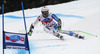 Sandro Viletta of Switzerland skiing in men super-g race of Audi FIS Alpine skiing World cup 2012-2013 in Val Gardena, Italy. Man super-g race of Audi FIS Alpine skiing World cup was held on Saslong course in Val Gardena, Italy, on Friday, 14th of December 2012.
