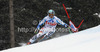Andreas Sander of Germany skiing in men super-g race of Audi FIS Alpine skiing World cup 2012-2013 in Val Gardena, Italy. Man super-g race of Audi FIS Alpine skiing World cup was held on Saslong course in Val Gardena, Italy, on Friday, 14th of December 2012.
