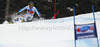 Marvin Ackermann of Germany skiing in men super-g race of Audi FIS Alpine skiing World cup 2012-2013 in Val Gardena, Italy. Man super-g race of Audi FIS Alpine skiing World cup was held on Saslong course in Val Gardena, Italy, on Friday, 14th of December 2012.
