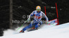 Matts Olsson of Sweden skiing in men super-g race of Audi FIS Alpine skiing World cup 2012-2013 in Val Gardena, Italy. Man super-g race of Audi FIS Alpine skiing World cup was held on Saslong course in Val Gardena, Italy, on Friday, 14th of December 2012.
