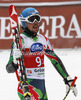 Andreas Romar of Finland reacts in the finish of the men Super-G race of Audi FIS alpine skiing World Cup in Val Gardena, Italy. Super-G race of Men Audi FIS Alpine skiing World Cup 2012 / 2013, was held on Friday, 14th of December 2012, on Saslong course in Val Gardena, Italy.
