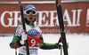 Andreas Romar of Finland reacts in the finish of the men Super-G race of Audi FIS alpine skiing World Cup in Val Gardena, Italy. Super-G race of Men Audi FIS Alpine skiing World Cup 2012 / 2013, was held on Friday, 14th of December 2012, on Saslong course in Val Gardena, Italy.
