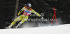 Winner Aksel Lund Svindal of Norway skiing in men super-g race of Audi FIS Alpine skiing World cup 2012-2013 in Val Gardena, Italy. Man super-g race of Audi FIS Alpine skiing World cup was held on Saslong course in Val Gardena, Italy, on Friday, 14th of December 2012.
