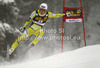 Fourth placed Kjetil Jansrud of Norway skiing in men downhill race of Audi FIS Alpine skiing World cup 2012-2013 in Val Gardena, Italy. Man downhill race of Audi FIS Alpine skiing World cup was held on Saslong course in Val Gardena, Italy, on Saturday, 15th of December 2012.
