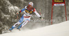 Didier Defago of Switzerland skiing in men downhill race of Audi FIS Alpine skiing World cup 2012-2013 in Val Gardena, Italy. Man downhill race of Audi FIS Alpine skiing World cup was held on Saslong course in Val Gardena, Italy, on Saturday, 15th of December 2012.

