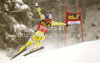 Fifth placed Aksel Lund Svindal of Norway skiing in men downhill race of Audi FIS Alpine skiing World cup 2012-2013 in Val Gardena, Italy. Man downhill race of Audi FIS Alpine skiing World cup was held on Saslong course in Val Gardena, Italy, on Saturday, 15th of December 2012.
