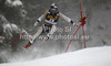 Third placed Erik Guay of Canada skiing in men downhill race of Audi FIS Alpine skiing World cup 2012-2013 in Val Gardena, Italy. Man downhill race of Audi FIS Alpine skiing World cup was held on Saslong course in Val Gardena, Italy, on Saturday, 15th of December 2012.
