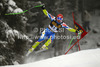 Andrej Sporn of Slovenia skiing in men downhill race of Audi FIS Alpine skiing World cup 2012-2013 in Val Gardena, Italy. Man downhill race of Audi FIS Alpine skiing World cup was held on Saslong course in Val Gardena, Italy, on Saturday, 15th of December 2012.
