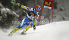 Andrej Sporn of Slovenia skiing in men downhill race of Audi FIS Alpine skiing World cup 2012-2013 in Val Gardena, Italy. Man downhill race of Audi FIS Alpine skiing World cup was held on Saslong course in Val Gardena, Italy, on Saturday, 15th of December 2012.

