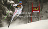 Johannes Kroell of Austria skiing in men downhill race of Audi FIS Alpine skiing World cup 2012-2013 in Val Gardena, Italy. Man downhill race of Audi FIS Alpine skiing World cup was held on Saslong course in Val Gardena, Italy, on Saturday, 15th of December 2012.
