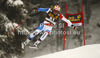 Vitus Lueoend of Switzerland skiing in men downhill race of Audi FIS Alpine skiing World cup 2012-2013 in Val Gardena, Italy. Man downhill race of Audi FIS Alpine skiing World cup was held on Saslong course in Val Gardena, Italy, on Saturday, 15th of December 2012.
