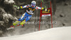 Second placed Rok Perko of Slovenia skiing in men downhill race of Audi FIS Alpine skiing World cup 2012-2013 in Val Gardena, Italy. Man downhill race of Audi FIS Alpine skiing World cup was held on Saslong course in Val Gardena, Italy, on Saturday, 15th of December 2012.
