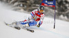 Alexis Pinturault of France skiing in first run of men giant slalom race of Audi FIS Alpine skiing World cup 2012-2013 in Alta Badia, Italy. Man giant slalom race of Audi FIS Alpine skiing World cup was held on Gran Risa course in Alta Badia, Italy, on Sunday, 16th of December 2012.
