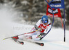 Benjamin Raich of Austria skiing in first run of men giant slalom race of Audi FIS Alpine skiing World cup 2012-2013 in Alta Badia, Italy. Man giant slalom race of Audi FIS Alpine skiing World cup was held on Gran Risa course in Alta Badia, Italy, on Sunday, 16th of December 2012.
