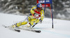 Aksel Lund Svindal of Norway skiing in first run of men giant slalom race of Audi FIS Alpine skiing World cup 2012-2013 in Alta Badia, Italy. Man giant slalom race of Audi FIS Alpine skiing World cup was held on Gran Risa course in Alta Badia, Italy, on Sunday, 16th of December 2012.
