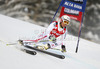 Marcel Mathis of Austria skiing in first run of men giant slalom race of Audi FIS Alpine skiing World cup 2012-2013 in Alta Badia, Italy. Man giant slalom race of Audi FIS Alpine skiing World cup was held on Gran Risa course in Alta Badia, Italy, on Sunday, 16th of December 2012.
