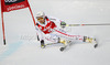 Marcel Mathis of Austria skiing in first run of men giant slalom race of Audi FIS Alpine skiing World cup 2012-2013 in Alta Badia, Italy. Man giant slalom race of Audi FIS Alpine skiing World cup was held on Gran Risa course in Alta Badia, Italy, on Sunday, 16th of December 2012.
