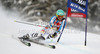 Felix Neureuther of Germany skiing in first run of men giant slalom race of Audi FIS Alpine skiing World cup 2012-2013 in Alta Badia, Italy. Man giant slalom race of Audi FIS Alpine skiing World cup was held on Gran Risa course in Alta Badia, Italy, on Sunday, 16th of December 2012.
