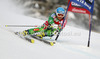 Marcus Sandell of Finland skiing in first run of men giant slalom race of Audi FIS Alpine skiing World cup 2012-2013 in Alta Badia, Italy. Man giant slalom race of Audi FIS Alpine skiing World cup was held on Gran Risa course in Alta Badia, Italy, on Sunday, 16th of December 2012.
