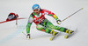 Marcus Sandell of Finland skiing in first run of men giant slalom race of Audi FIS Alpine skiing World cup 2012-2013 in Alta Badia, Italy. Man giant slalom race of Audi FIS Alpine skiing World cup was held on Gran Risa course in Alta Badia, Italy, on Sunday, 16th of December 2012.
