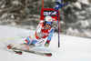 Carlo Janka of Switzerland skiing in first run of men giant slalom race of Audi FIS Alpine skiing World cup 2012-2013 in Alta Badia, Italy. Man giant slalom race of Audi FIS Alpine skiing World cup was held on Gran Risa course in Alta Badia, Italy, on Sunday, 16th of December 2012.
