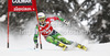 Samu Torsti of Finland skiing in first run of men giant slalom race of Audi FIS Alpine skiing World cup 2012-2013 in Alta Badia, Italy. Man giant slalom race of Audi FIS Alpine skiing World cup was held on Gran Risa course in Alta Badia, Italy, on Sunday, 16th of December 2012.
