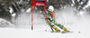 Samu Torsti of Finland skiing in first run of men giant slalom race of Audi FIS Alpine skiing World cup 2012-2013 in Alta Badia, Italy. Man giant slalom race of Audi FIS Alpine skiing World cup was held on Gran Risa course in Alta Badia, Italy, on Sunday, 16th of December 2012.
