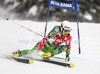 Samu Torsti of Finland skiing in first run of men giant slalom race of Audi FIS Alpine skiing World cup 2012-2013 in Alta Badia, Italy. Man giant slalom race of Audi FIS Alpine skiing World cup was held on Gran Risa course in Alta Badia, Italy, on Sunday, 16th of December 2012.

