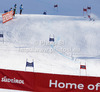 Fifth placed Davide Simoncelli of Italy skiing in second run of men giant slalom race of Audi FIS Alpine skiing World cup 2012-2013 in Alta Badia, Italy. Man giant slalom race of Audi FIS Alpine skiing World cup was held on Gran Risa course in Alta Badia, Italy, on Sunday, 16th of December 2012.
