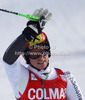 Second placed Marcel Hirscher of Austria reacts in finish of second run of men giant slalom race of Audi FIS Alpine skiing World cup 2012-2013 in Alta Badia, Italy. Man giant slalom race of Audi FIS Alpine skiing World cup was held on Gran Risa course in Alta Badia, Italy, on Sunday, 16th of December 2012.
