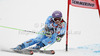 Tina Maze of Slovenia skiing in first run of women giant slalom race of Audi FIS Alpine skiing World cup 2012-2013 in Semmering, Austria. Women giant slalom race of Audi FIS Alpine skiing World cup was held in Semmering, Austria, on Friday, 28th of December 2012.
