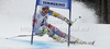 Julia Mancuso of USA skiing in first run of women giant slalom race of Audi FIS Alpine skiing World cup 2012-2013 in Semmering, Austria. Women giant slalom race of Audi FIS Alpine skiing World cup was held in Semmering, Austria, on Friday, 28th of December 2012.
