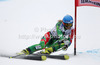 Tanja Poutiainen of Finland skiing in first run of women giant slalom race of Audi FIS Alpine skiing World cup 2012-2013 in Semmering, Austria. Women giant slalom race of Audi FIS Alpine skiing World cup was held in Semmering, Austria, on Friday, 28th of December 2012.
