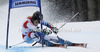 Lara Gut of Switzerland skiing in first run of women giant slalom race of Audi FIS Alpine skiing World cup 2012-2013 in Semmering, Austria. Women giant slalom race of Audi FIS Alpine skiing World cup was held in Semmering, Austria, on Friday, 28th of December 2012.
