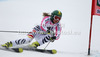 Lena Duerr of Germany skiing in first run of women giant slalom race of Audi FIS Alpine skiing World cup 2012-2013 in Semmering, Austria. Women giant slalom race of Audi FIS Alpine skiing World cup was held in Semmering, Austria, on Friday, 28th of December 2012.
