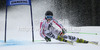 Simona Hoesl of Germany skiing in first run of women giant slalom race of Audi FIS Alpine skiing World cup 2012-2013 in Semmering, Austria. Women giant slalom race of Audi FIS Alpine skiing World cup was held in Semmering, Austria, on Friday, 28th of December 2012.
