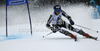 Mona Loeseth of Norway skiing in first run of women giant slalom race of Audi FIS Alpine skiing World cup 2012-2013 in Semmering, Austria. Women giant slalom race of Audi FIS Alpine skiing World cup was held in Semmering, Austria, on Friday, 28th of December 2012.
