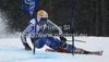 Sara Hector of Sweden skiing in first run of women giant slalom race of Audi FIS Alpine skiing World cup 2012-2013 in Semmering, Austria. Women giant slalom race of Audi FIS Alpine skiing World cup was held in Semmering, Austria, on Friday, 28th of December 2012.
