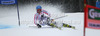 Veronique Hronek of Germany skiing in first run of women giant slalom race of Audi FIS Alpine skiing World cup 2012-2013 in Semmering, Austria. Women giant slalom race of Audi FIS Alpine skiing World cup was held in Semmering, Austria, on Friday, 28th of December 2012.
