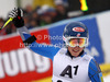 Eight placed Mikaela Shiffrin of USA reacts in finish of second run of women giant slalom race of Audi FIS Alpine skiing World cup 2012-2013 in Semmering, Austria. Women giant slalom race of Audi FIS Alpine skiing World cup was held in Semmering, Austria, on Friday, 28th of December 2012.

