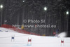 Fifth placed Viktoria Rebensburg of Germany skiing in second run of women giant slalom race of Audi FIS Alpine skiing World cup 2012-2013 in Semmering, Austria. Women giant slalom race of Audi FIS Alpine skiing World cup was held in Semmering, Austria, on Friday, 28th of December 2012.
