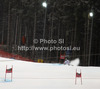 Winner Anna Fenninger of Austria skiing in second run of women giant slalom race of Audi FIS Alpine skiing World cup 2012-2013 in Semmering, Austria. Women giant slalom race of Audi FIS Alpine skiing World cup was held in Semmering, Austria, on Friday, 28th of December 2012.
